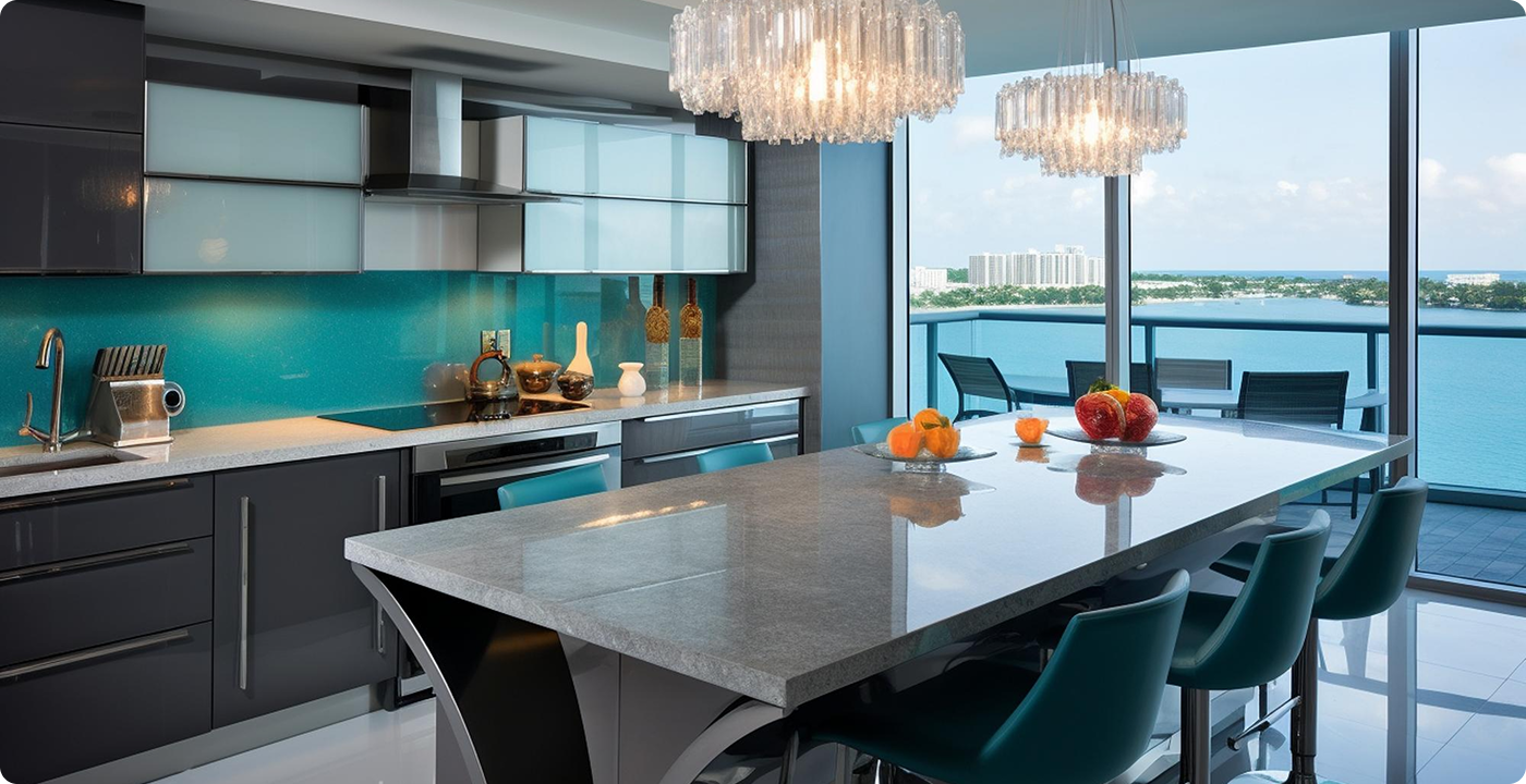Crystal Edge Island Kitchen
