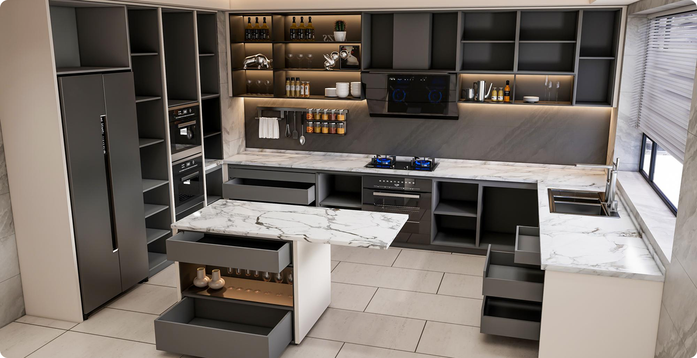 Custom Cabinet Installation